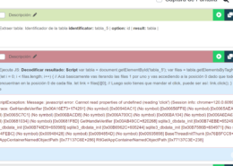 Recorrer una tabla web y abrir los links que se encuentran al principio de cada fila