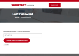 NO ME DEJA REGISTRARME EN ACADEMY